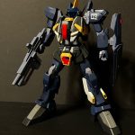 バーザム改特有の脚部スラスター改造中。ダブルゼータのジャンクパーツ埋め込んでみま[…]
