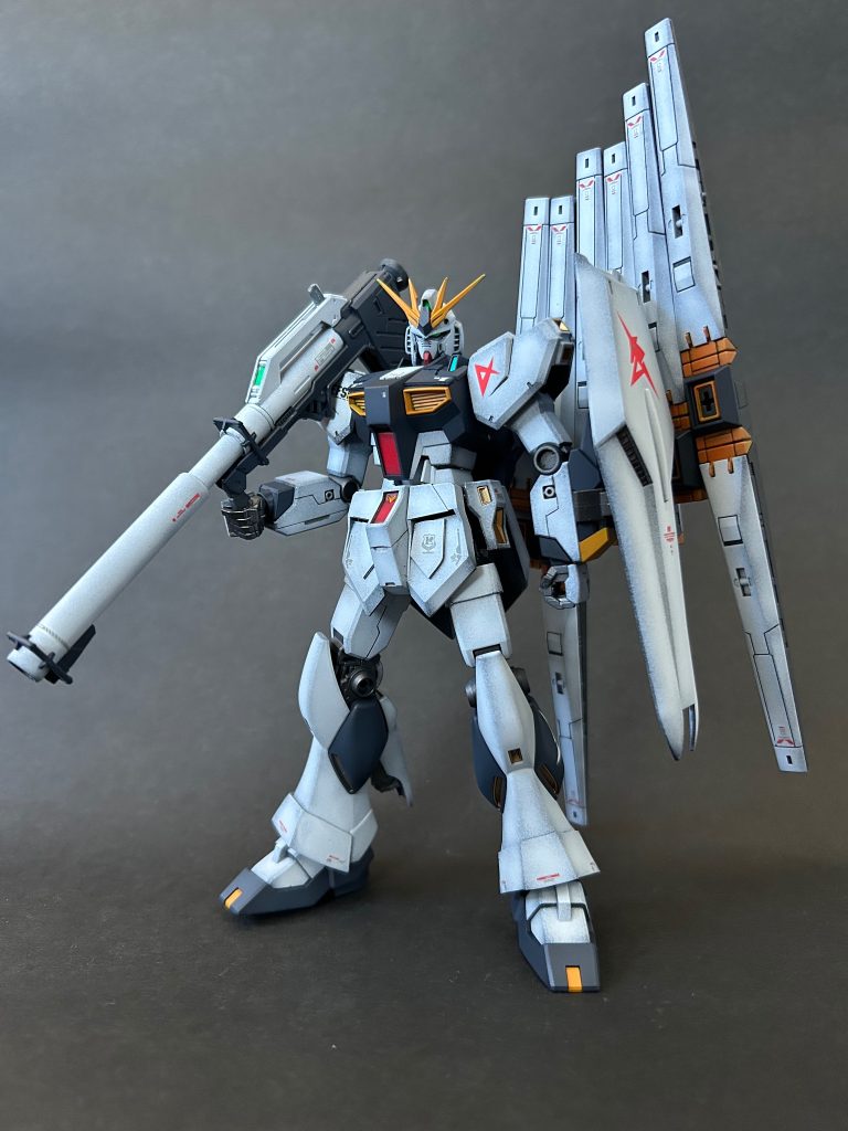 RGのファンネルとバズーカに変えたらさらにいい感じに。
