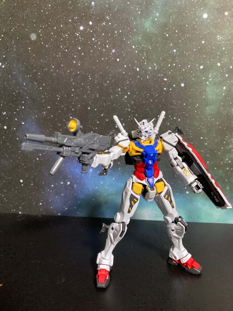 白いガンダム完成しました😃