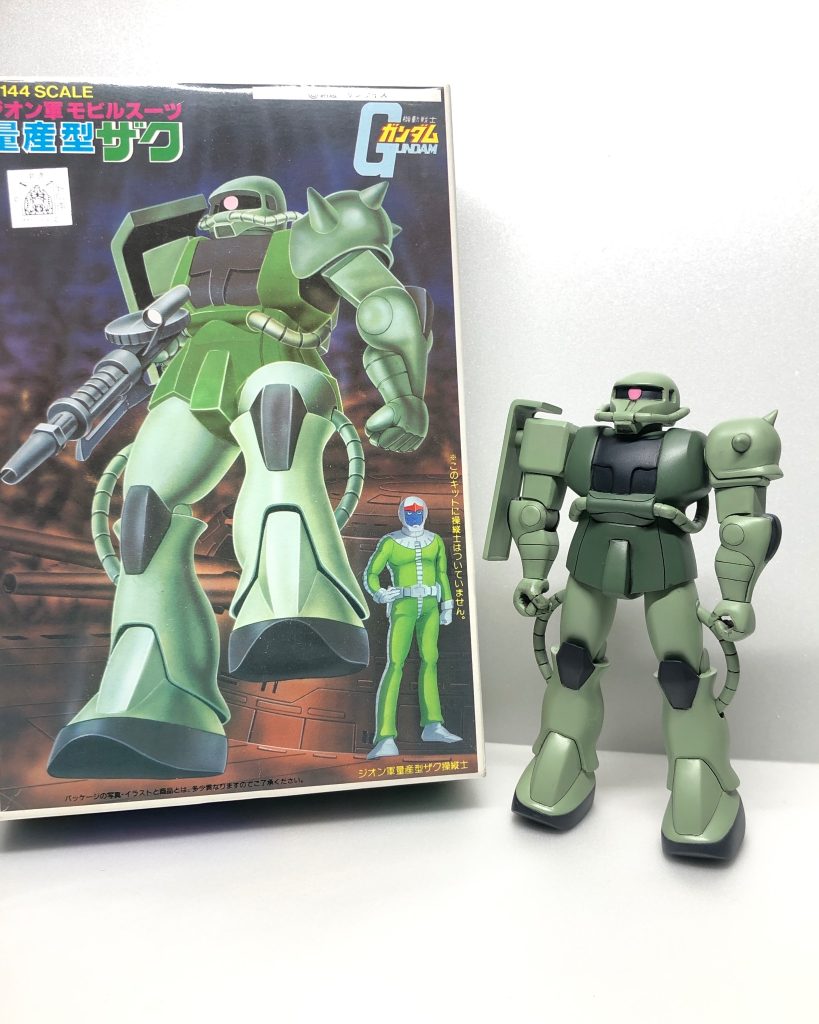 1/144量産型ザク（ベストメカコレクション･旧キット）