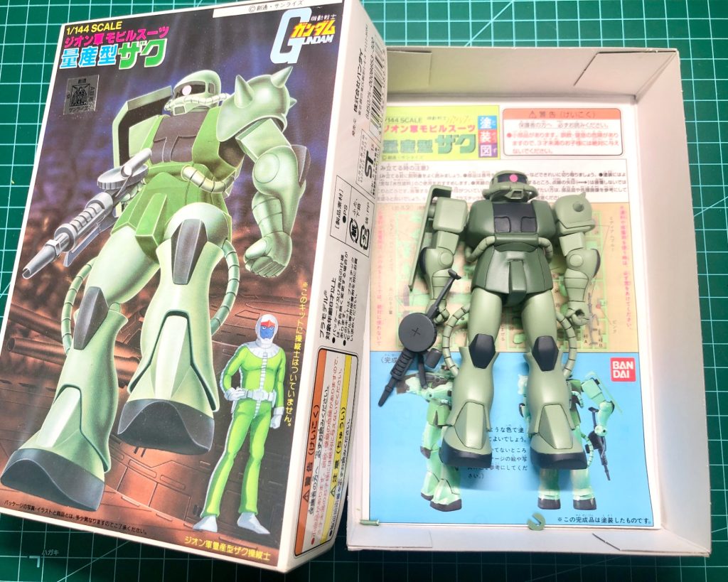 小学生の頃は箱に保管していたので、当時と同じように🤔また旧キット作りたいですね。