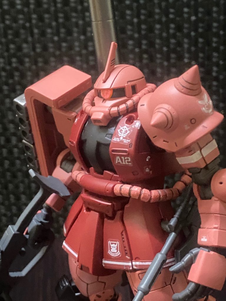HG シャア専用ザク オリジン版–2枚目/制作者：Tak2230