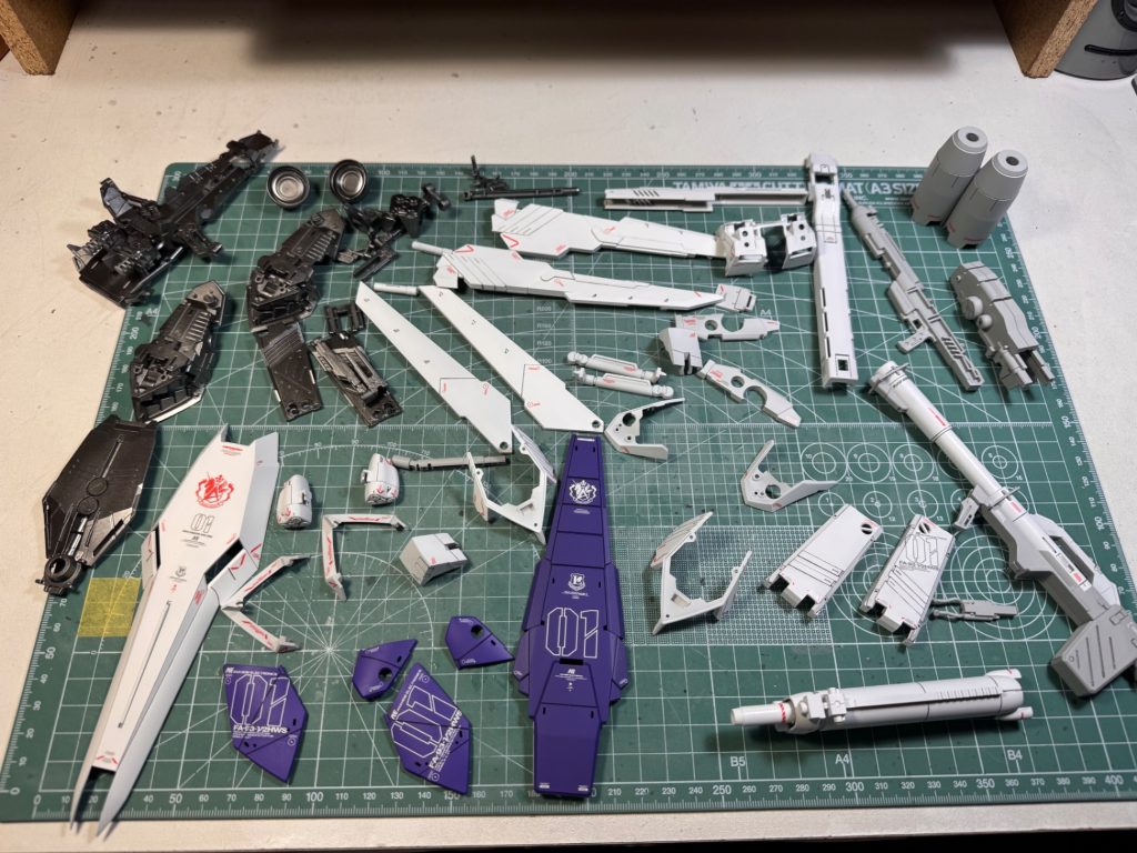 塗装完了制作途中のこれ以外の画像撮影を忘れていました