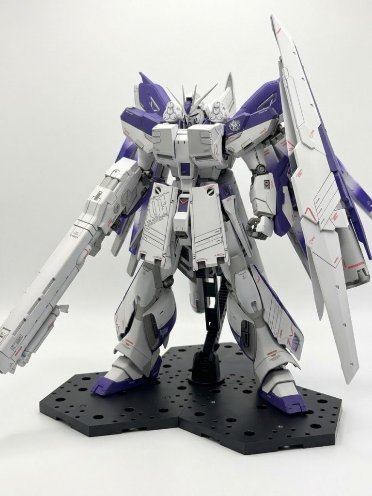 MG HI-νガンダムver K.A. H.W.S. 全塗装–2枚目/制作者：tOshi76