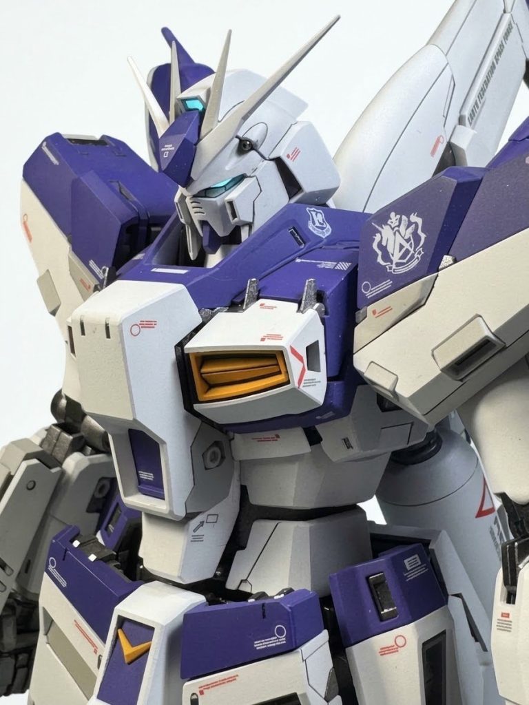 MG HI-νガンダムver.K.a. スタイル改修、全塗装