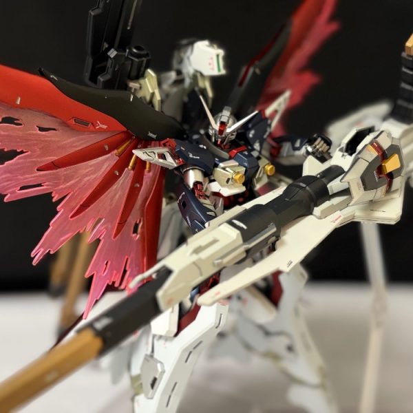 HGCEデスティニーガンダムspecⅡ&ゼウスシルエット