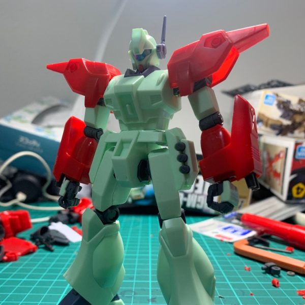 HG 1/144 ジェガン ／ 1/100 Gキャノンマグナ ミキシング