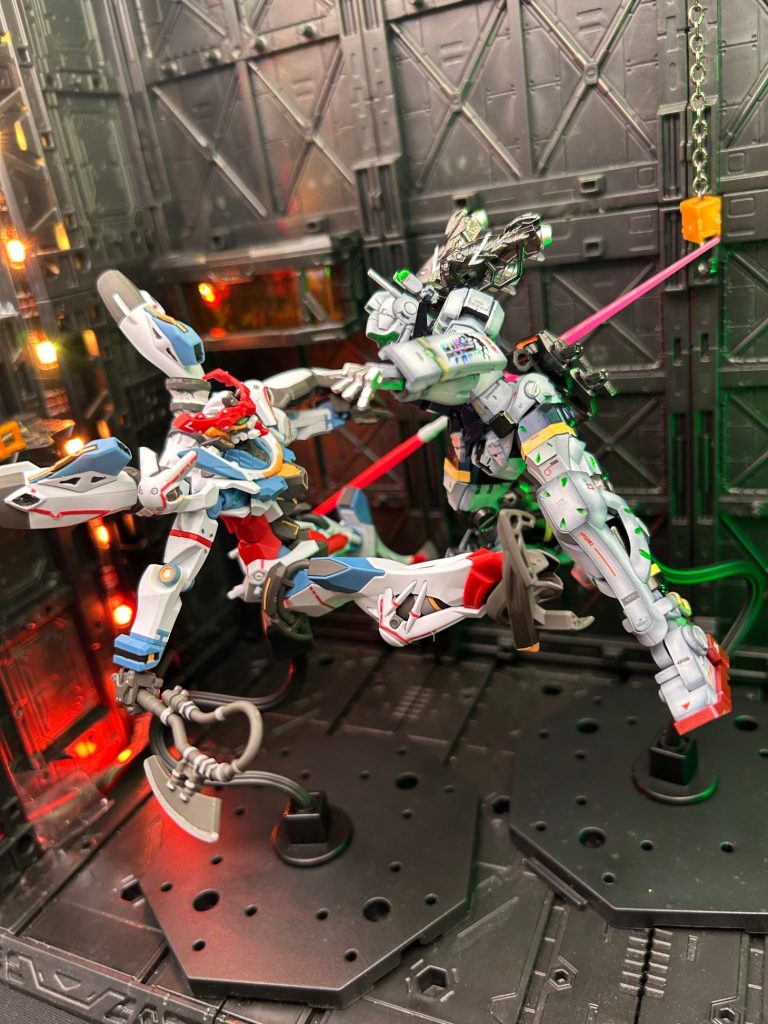 ジークアクス系のガンプラはあまり作ったことがないので、また作りたいと思います。パーツはRG並みに小さかったです。