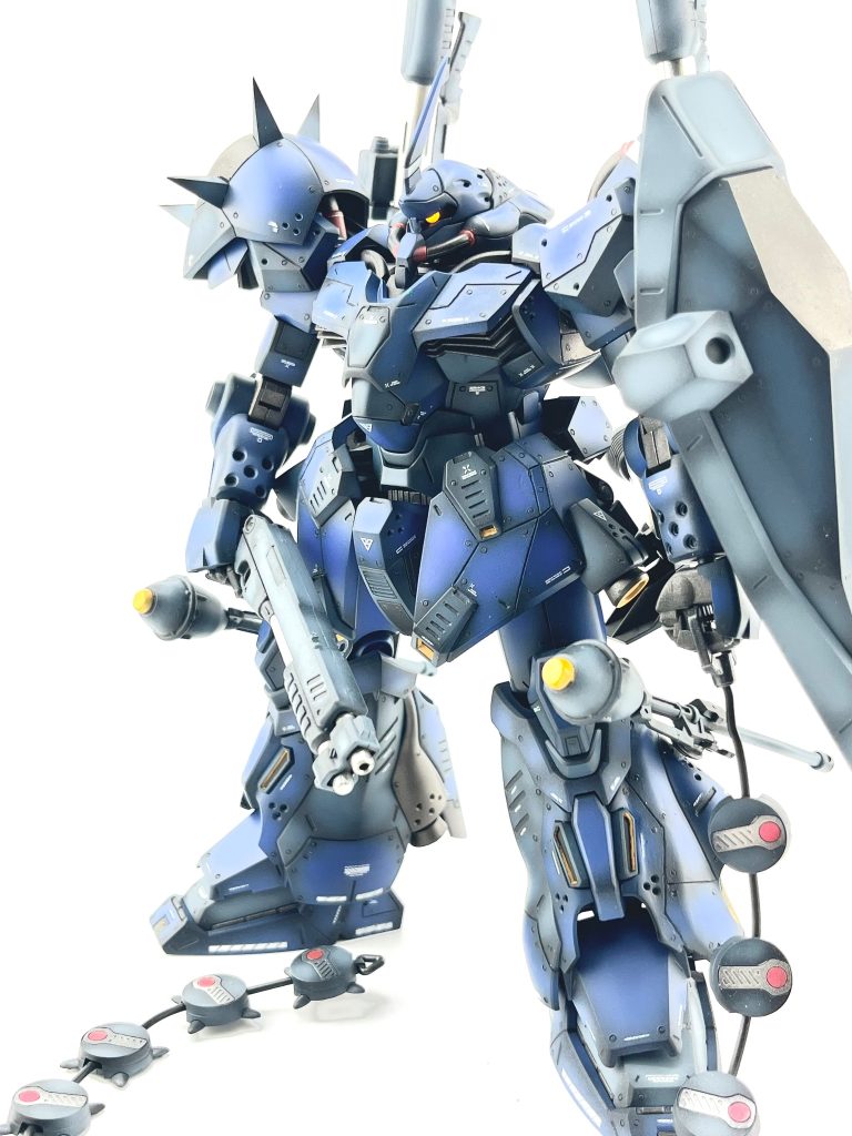 初めてスパイクをランナー使って加工しましたが簡単なクセにめっちゃ締まってかっこいいですね🤩曲面も平面もあって両方楽しめるいいキットでした😍