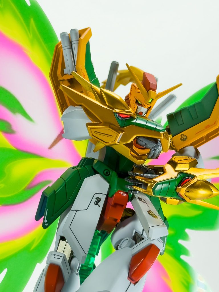 HG 1/144 ドラゴンガンダム, Dragon Gundam 全塗装完成品–3枚目/制作者：Edicine