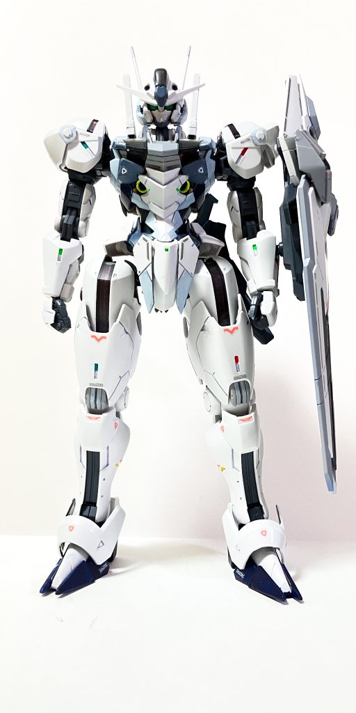ガンダムエアリアル(試験用カラー版)–3枚目/制作者：週末のリキ丸仙人