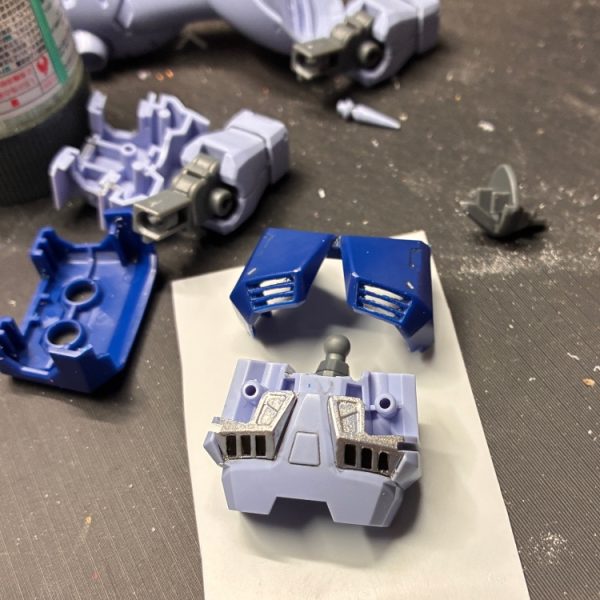 ギャン　製作中2
