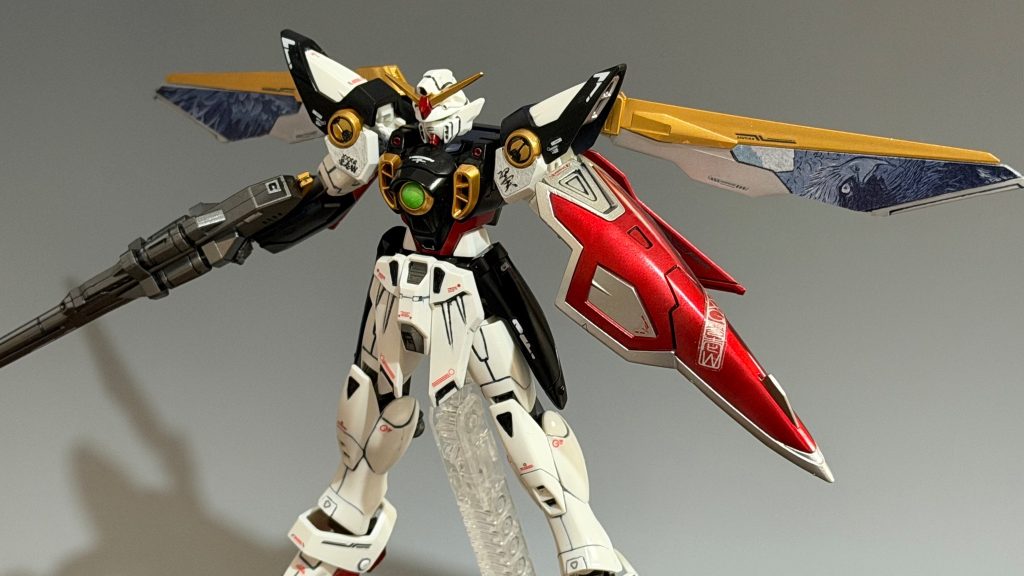 謎の浮世絵パッケージver.が発売されEGだけに争奪戦にもならなかったのでウイングを購入しましたEGを今まで作ったことなかったのでいい機会かと