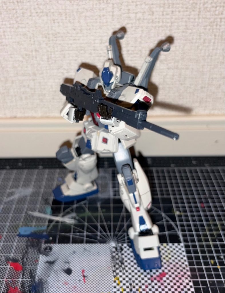 ライフルはリゼルのものを拝借スナイパーカスタムみたいに良い感じになったような気がします