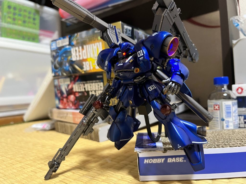 最近はガンダムタイプばっかり作ってたけどやっぱ漢はジークジオン！！