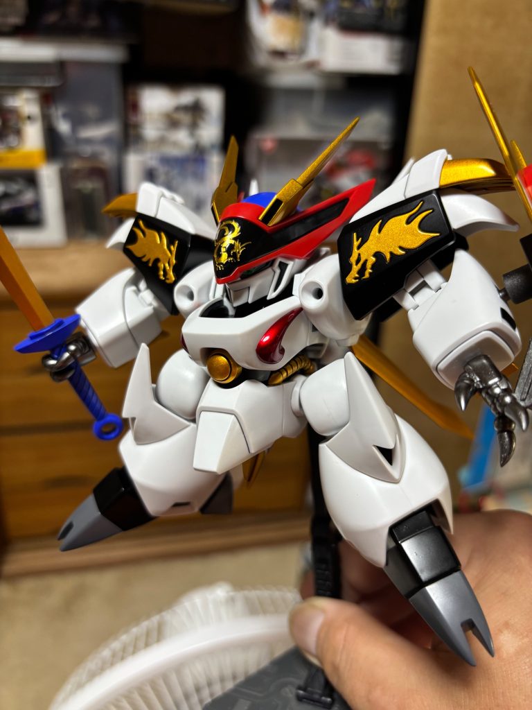 オマケ。同時に制作してた龍王丸。最近ガンプラ以外もバンバン作りたい物が出るのでバンバン時間が溶けていくwww😂