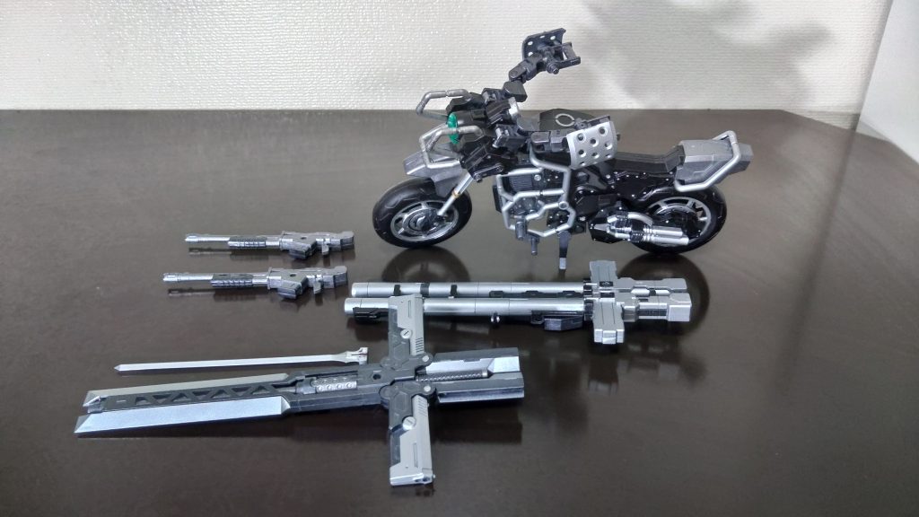 付属品一覧ルブリス・クロスガンズの10丁もあった銃にさらに6丁も銃が追加されました。