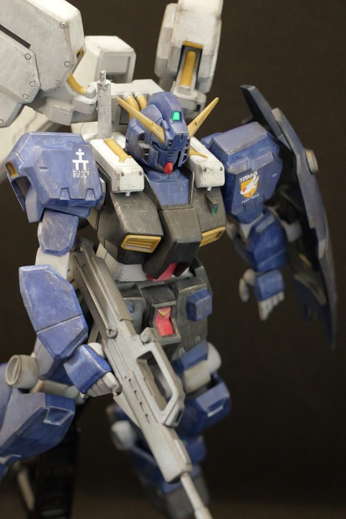 ガンダムタイプの筆塗りは苦手意識がありますが、他の機体でもチャレンジしてみようかと思います。