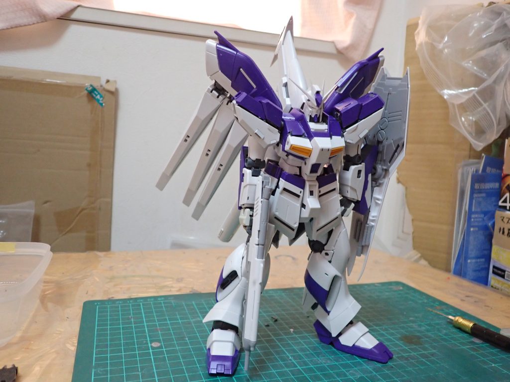 ハイニューガンダムVerKa　HWS–2枚目/制作者：アンジェロのプラモデル工房