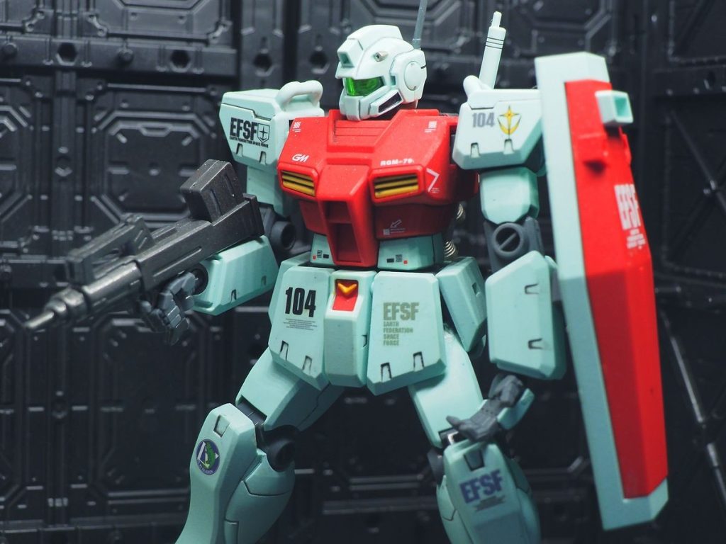 全塗装もいいけど、やっぱり成型色仕上げも捨てがたいです(gundam-kao5)