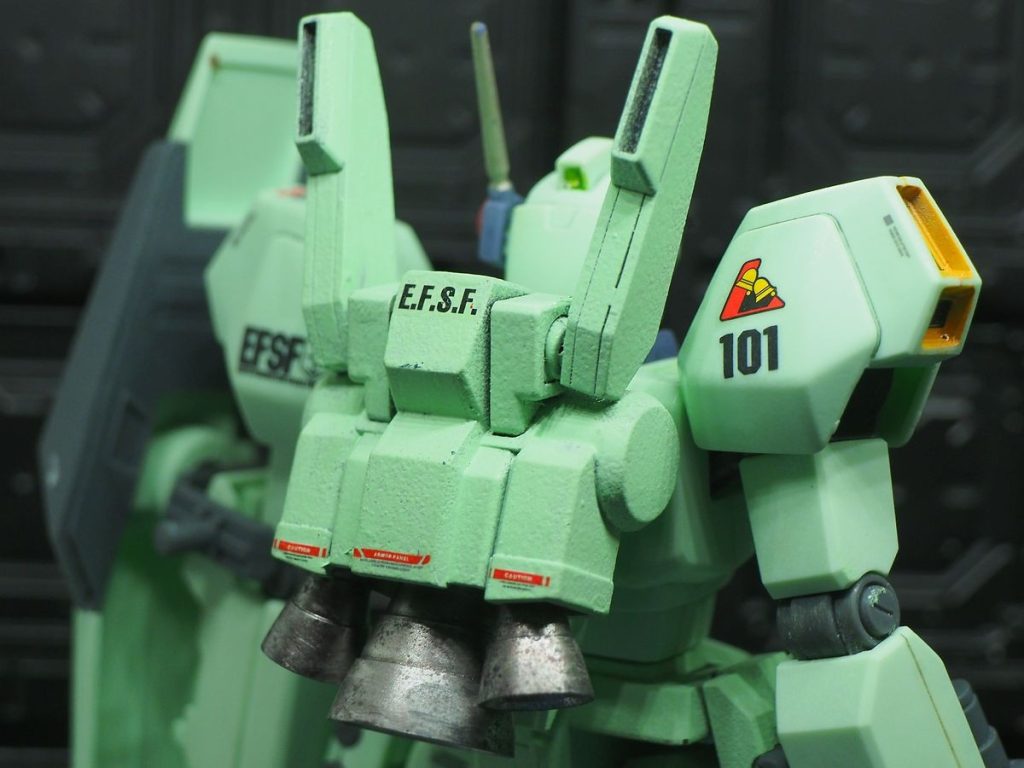 ランドゼルは余っていたエコーズＤ型の物を塗装して使用しました(gundam-kao6)