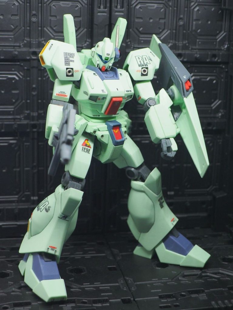全体でＡ型のバージョンアップって感じの仕上がりにしました(gundam-kao6)