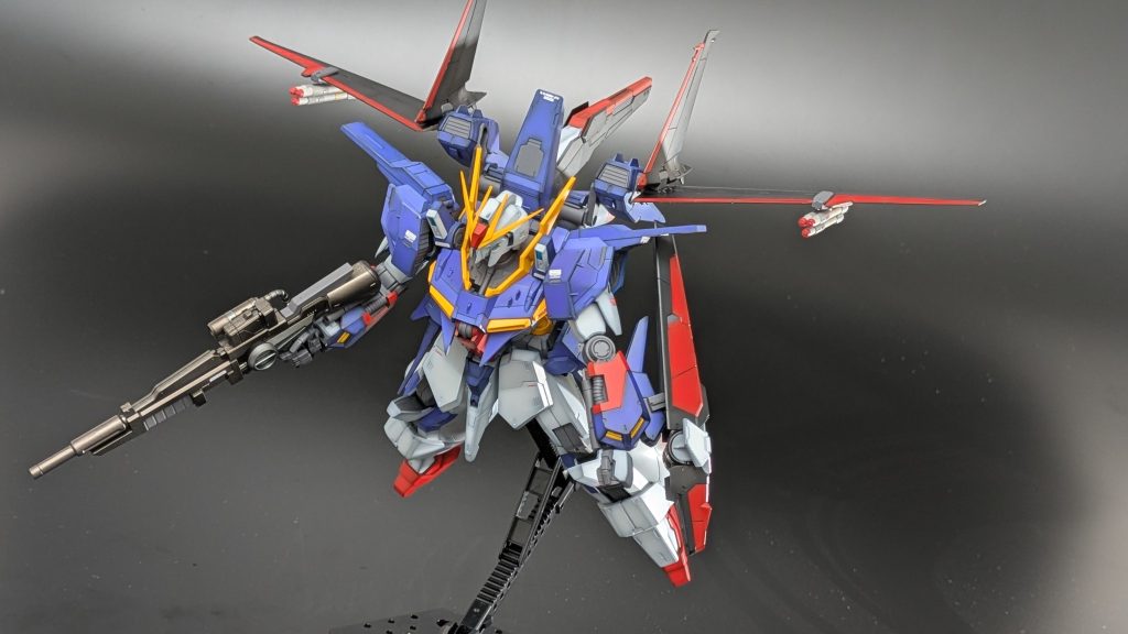 RE/100　ガンダムリントヴルム　ZガンダムカラーVer.–2枚目/制作者：みんなのアトリエSaSaYa