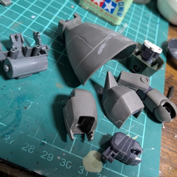 工作箇所とかスジボリとか