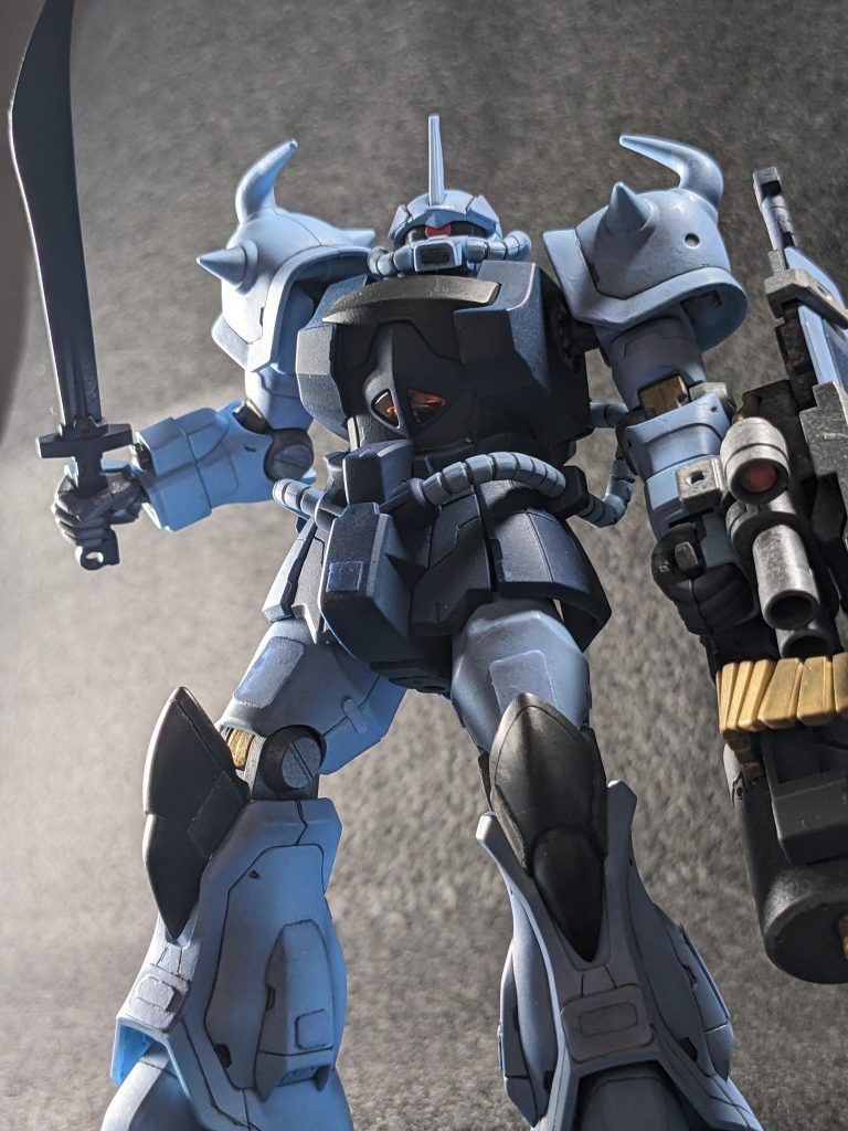HG　グフ・カスタム　「強くなられました、恋のせいですかな」by ノリス・パッカード–2枚目/制作者：ゴン太