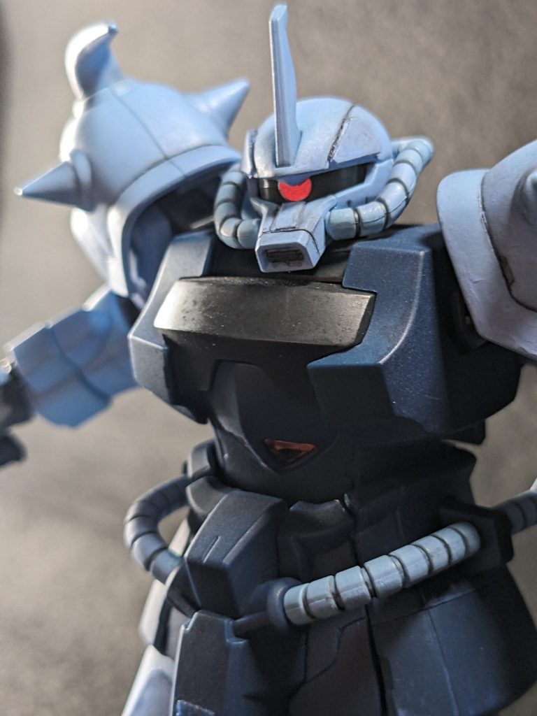 HG　グフ・カスタム　「強くなられました、恋のせいですかな」by ノリス・パッカード–3枚目/制作者：ゴン太