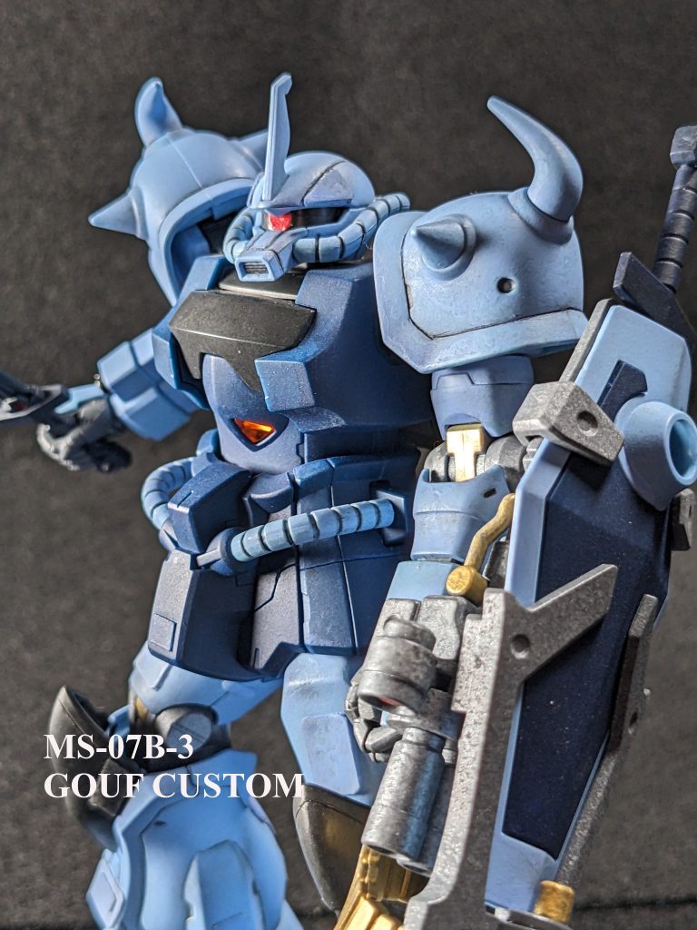 HG　グフ・カスタム　「強くなられました、恋のせいですかな」by ノリス・パッカード