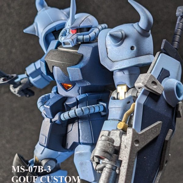 HG　グフ・カスタム　「強くなられました、恋のせいですかな」by ノリス・パッカード
