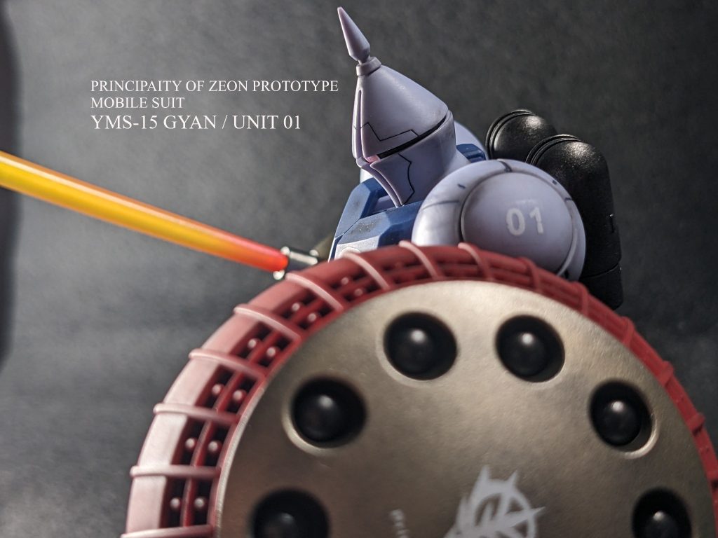 HG ギャンrevive「あの壺をキシリア様に届けてくれよ。あれは、いい物だ！」by　マ・クベ