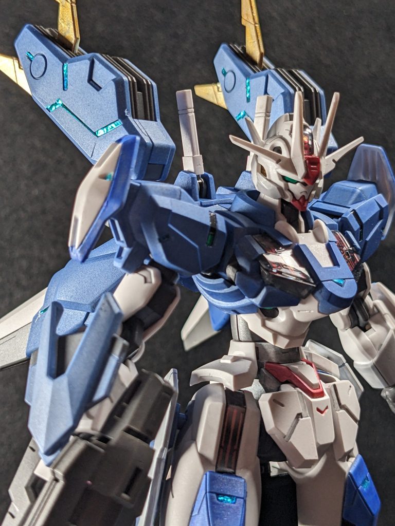 RGBライト未使用で撮影したものです。キットのそのままの感じが出ています。