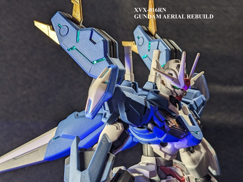HG ガンダムエアリアル　改修型　「私、間違ってないよね…？」by スレッタ・マーキュリー