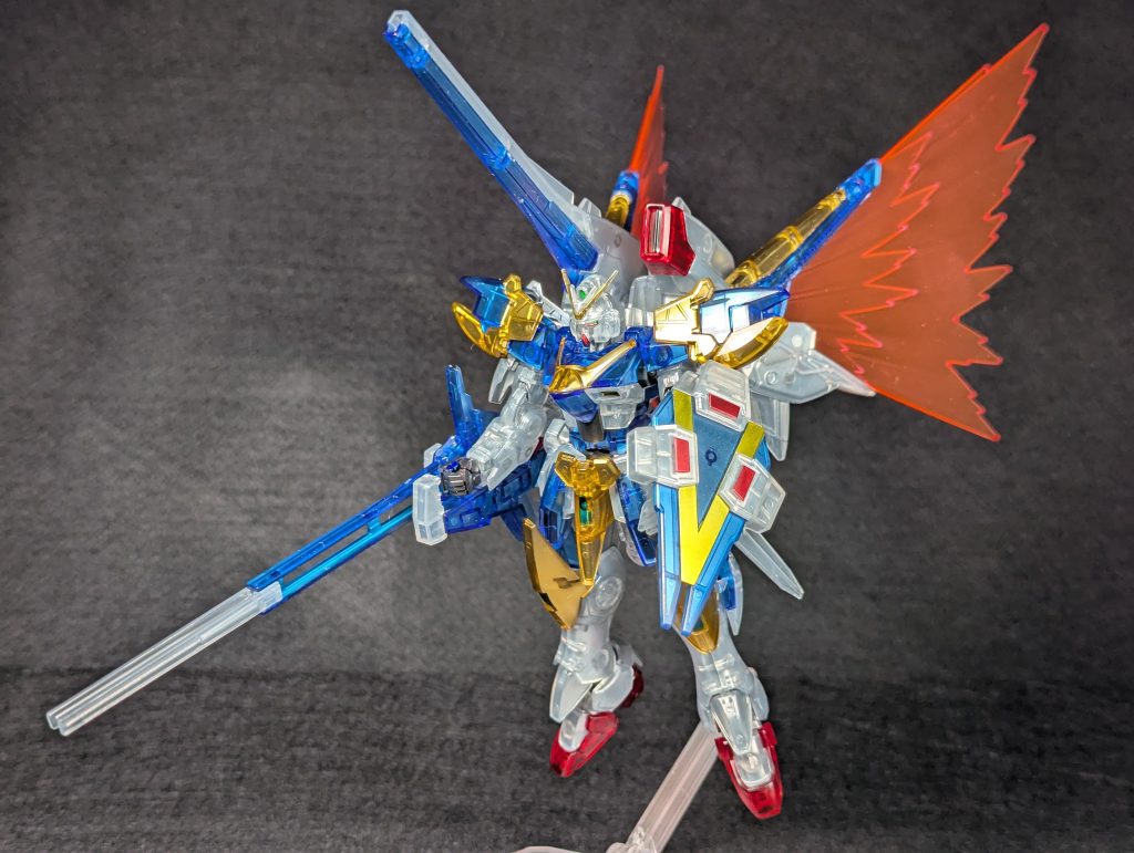 HG V2アサルトバスター（クリアカラー コアメッキ風塗装）再投稿
