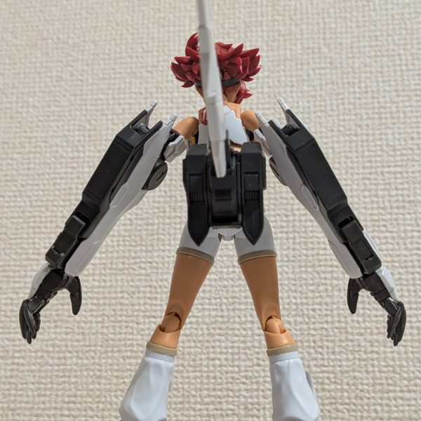 先日買った「30MSのルルチェ」を元に、「FSスレッタ」と「HGレクス」をミキシングしました。来月初旬には塗装して完成させます！！（4枚目）