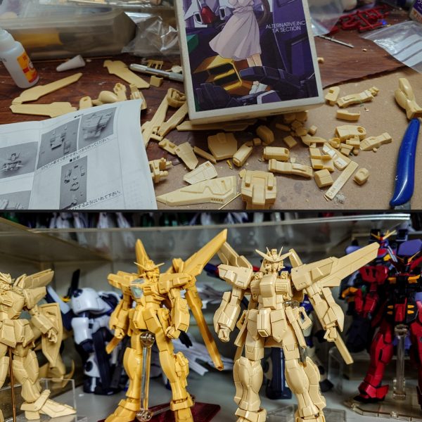 ヤナガヤ 1/135 ガンダムダブルエックス&nbsp;矢永利彦（6枚目）