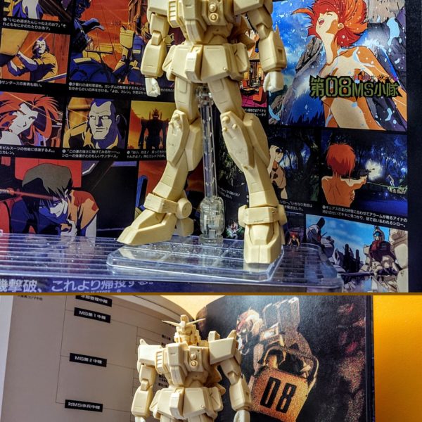 アトリエ彩 1/100 機動戦士ガンダム 第08MS小隊 陸戦用先行量産試作形型 陸戦型ガンダム レジンキャストキット ガレージキットGROUND TYPE GUNDAM（4枚目）