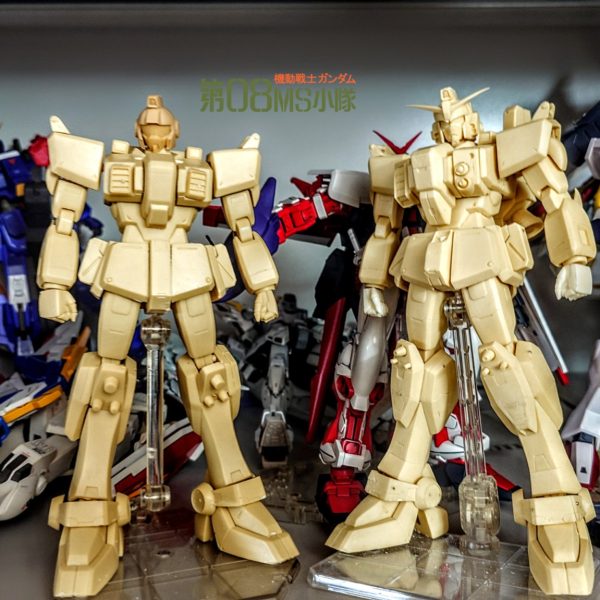 アトリエ彩 1/100 機動戦士ガンダム 第08MS小隊 陸戦用先行量産試作形型 陸戦型ガンダム レジンキャストキット ガレージキットGROUND TYPE GUNDAM（7枚目）