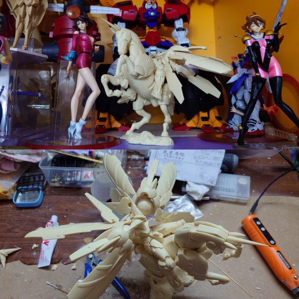 B-CLUB NONSCALE 佐藤拓マスターガンダム×風雲再起MASTER GUNDAM FUUNSAIKI（6枚目）