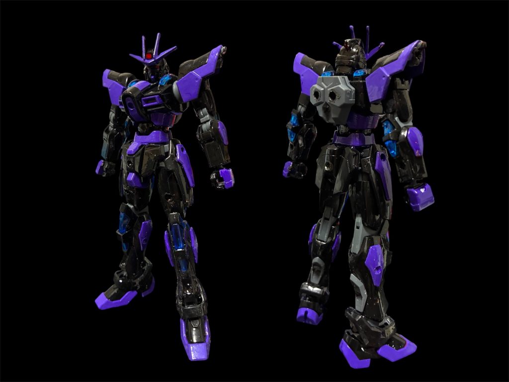 カオスバーニングガンダム。市販品のビルドバーニングが堕ちたカラーリングに！？ガンプラバトル始めたばかりの西方無頼が奪われたガンプラ。