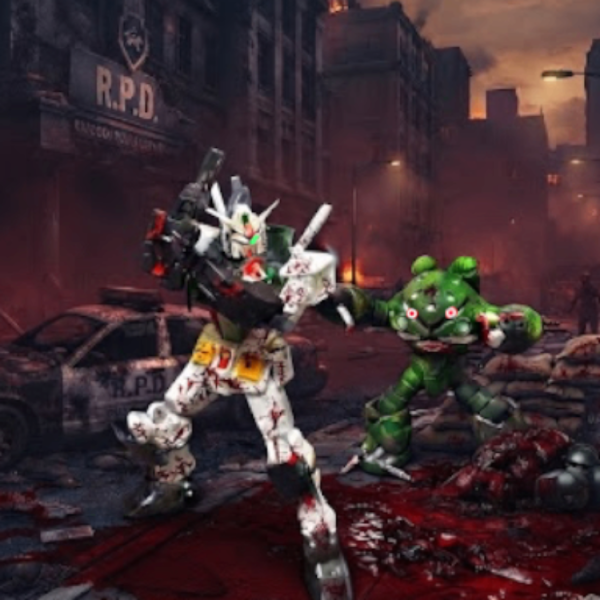ガンプラ　イン　バイオなハザードな世界