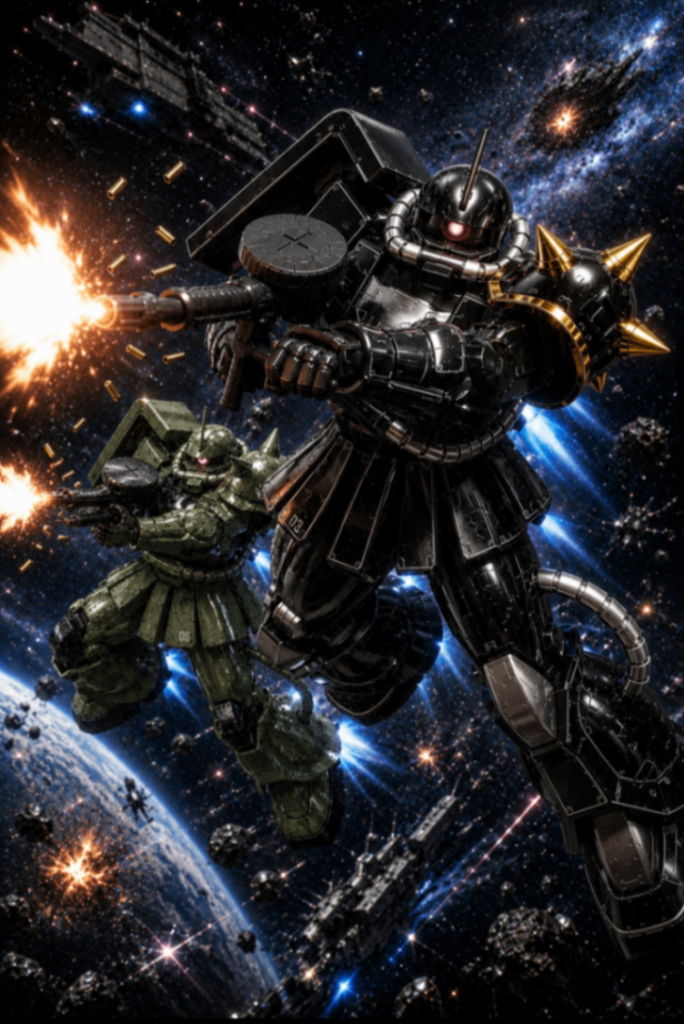 AIで作成したザク