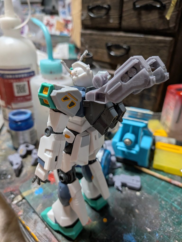 量産型νガンダム(インコム装備)–3枚目/制作者：ジャック