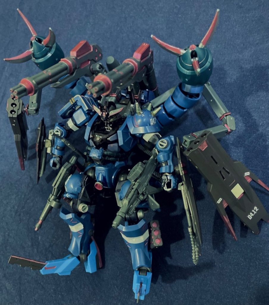 オリジナルMS(ガンプラ)『ガンダム グラウ・クローヴァ』