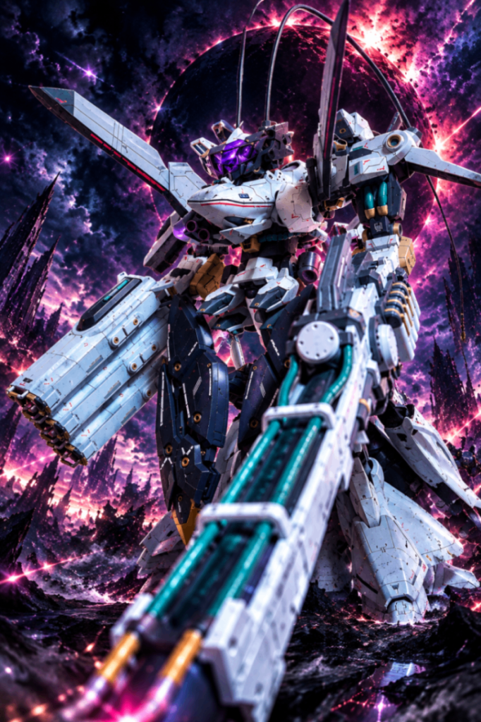 ガンプラバトルイベント用レイドボス機｢GBゴットエンペラー｣–9枚目/制作者：ぷーやさん