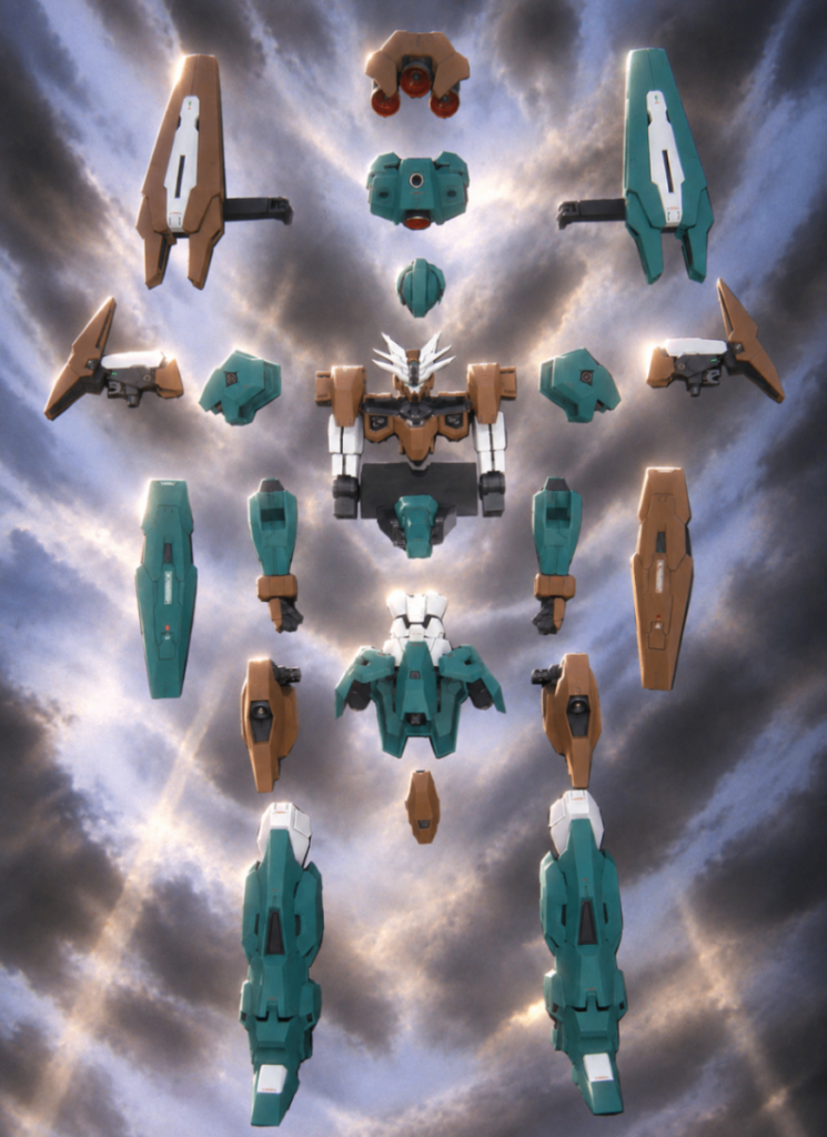 オマケです(gundam-kao6)♪信じる心が僕らの絆さ　高ぶる夢　みんなを待ってる～♪合体バンクって、何度見ても飽きないですよね歌が入るとめちゃくちゃ盛り上がります✨最後までご覧いただき、ありがとうございました！！いいねやコメント、ご質問なども、お待ちしています！