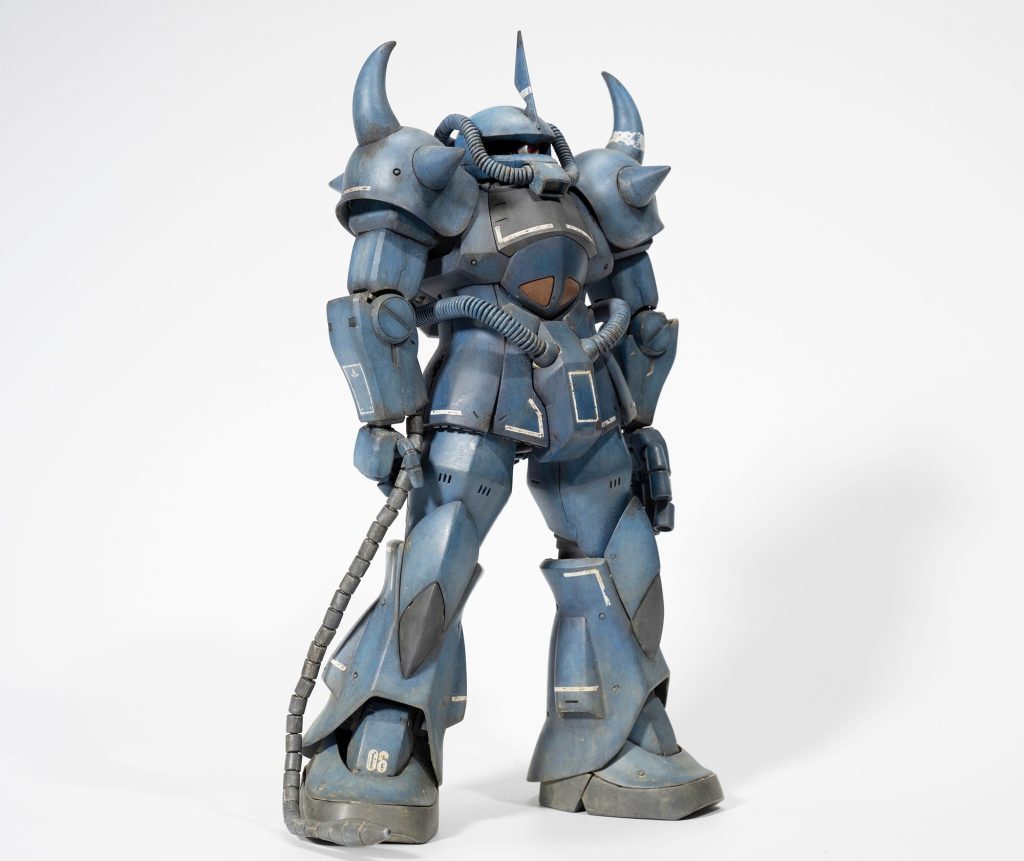 MGグフはプロポーションが良いので、パッと組んだだけで「俺達のグフ」が堪能できる良いキットでした。次は別のカラーでも作ってみたいです。