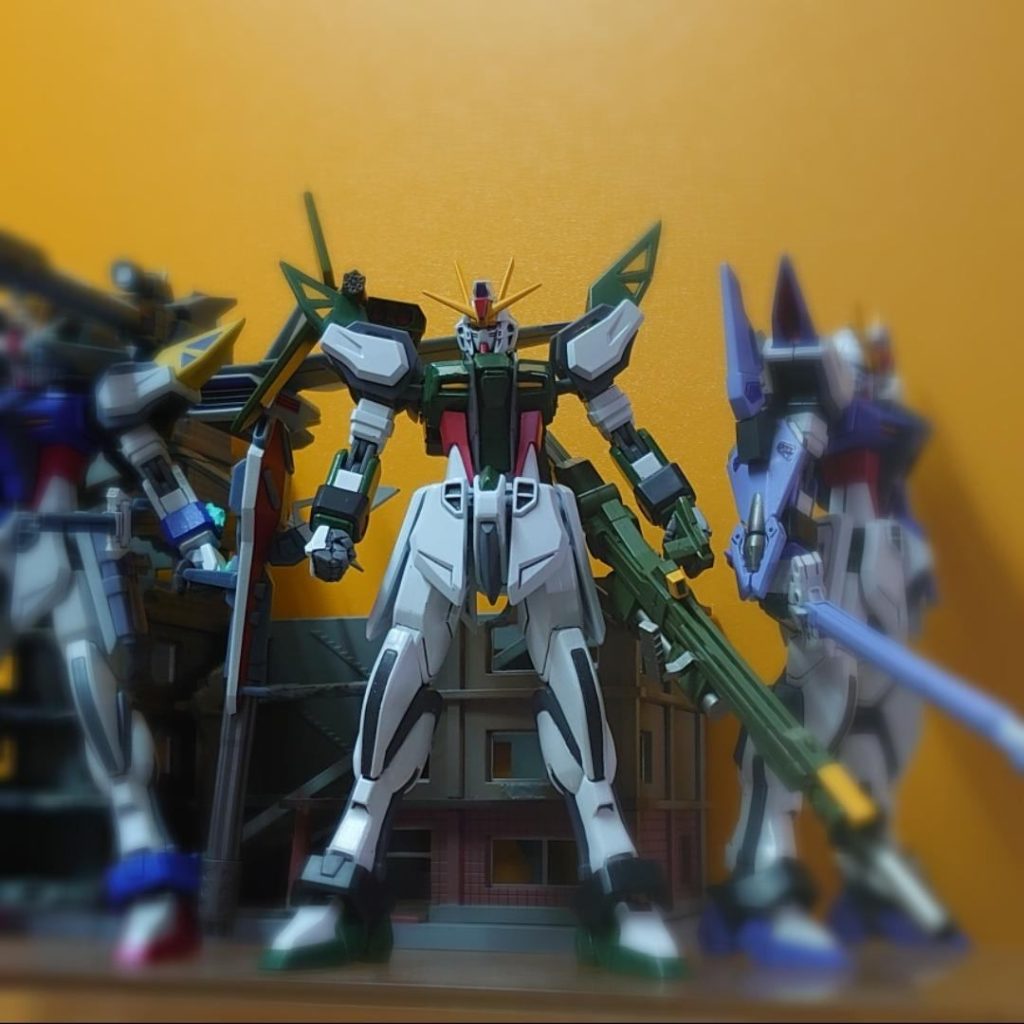 ROBOT魂•ランチャーストライクガンダムE(オリジナル色)–2枚目/制作者：risuisei